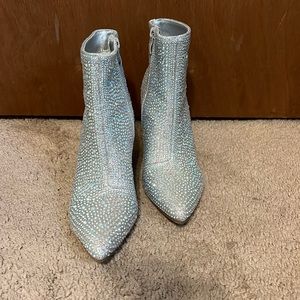 Rhinestone booties